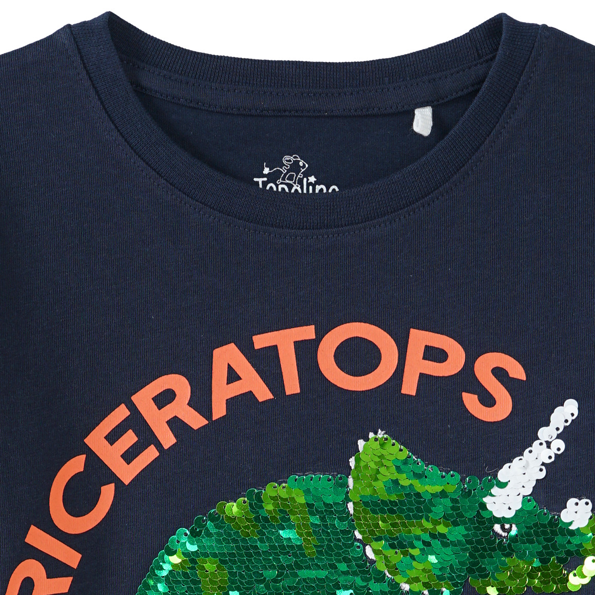 Jungen Langarmshirt mit Wendepailletten