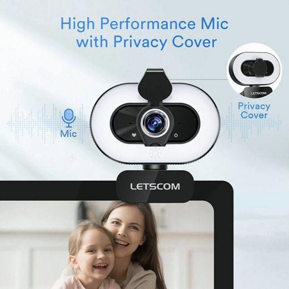 A Ade Full HD 1080P 360° Drehung Webcam