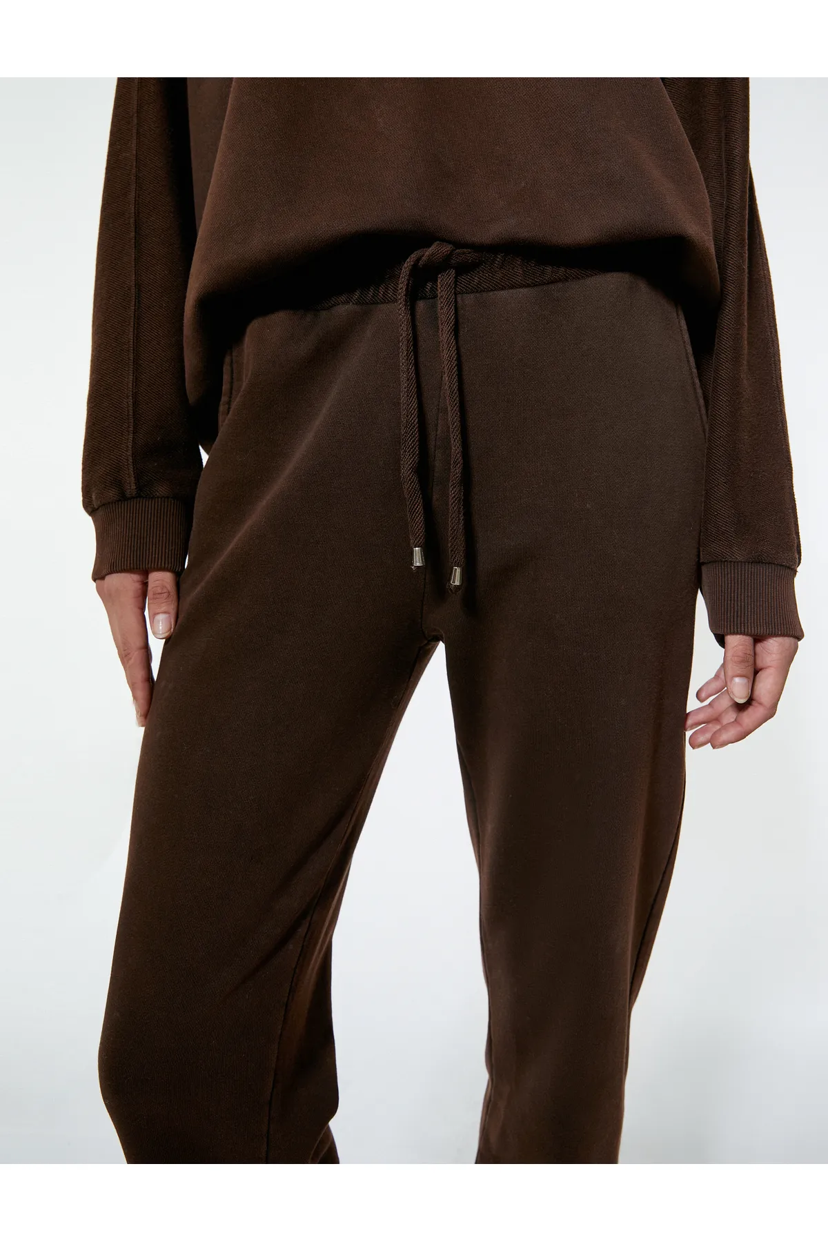 Koton  Jogger-Jogginghose mit Spitzen-Taillentasche