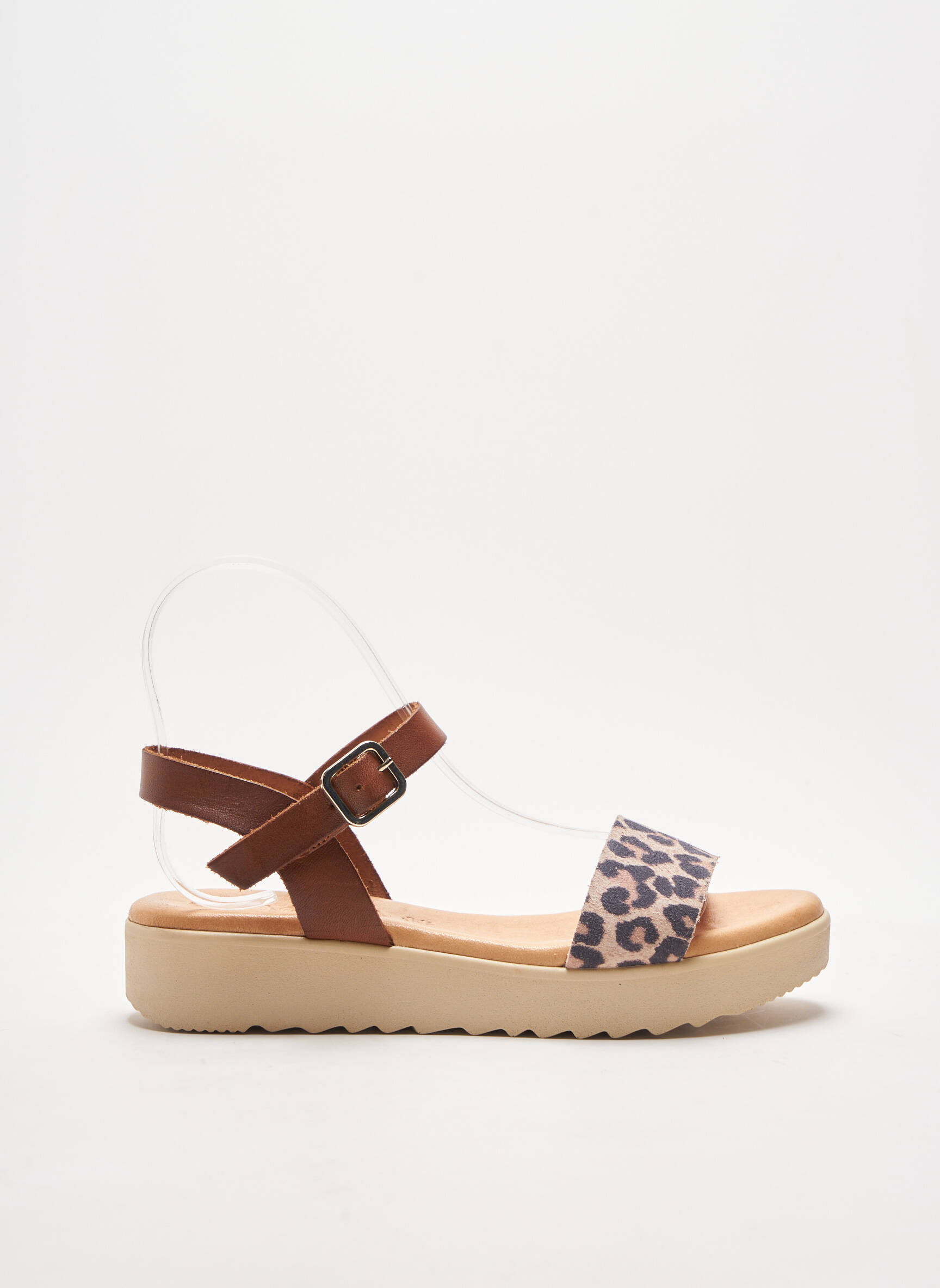 Kaola Sandales Nu Pieds Femme couleur marron