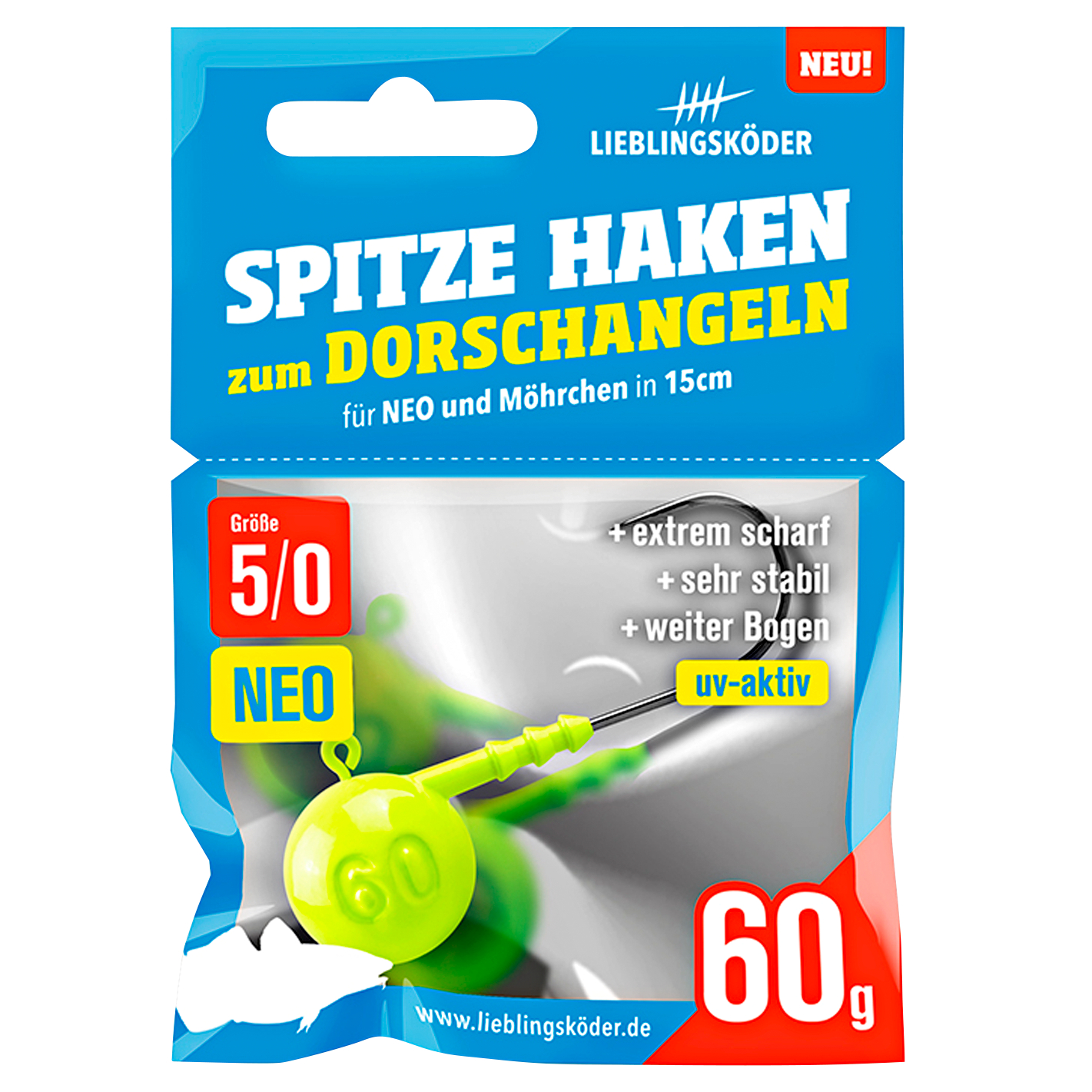 Lieblingsköder Angelhaken Spitze (NEO 5/0)