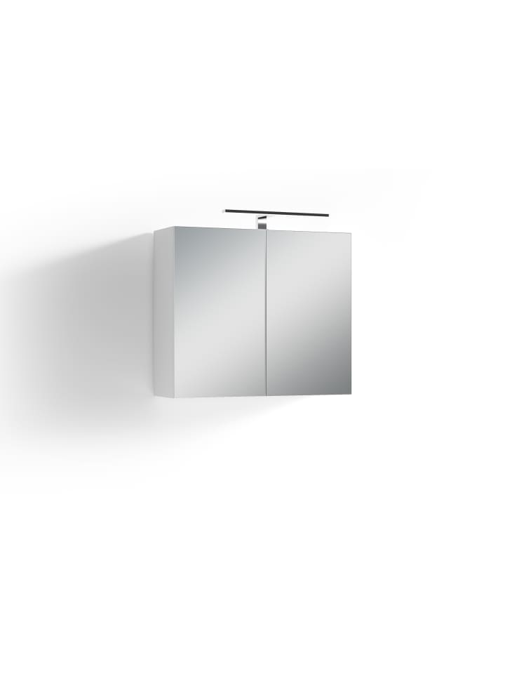 byLiving Spiegelschrank SPREE in weiß - (B) 70 x (H) 60 x (T) 20 cm günstig kaufen onesize