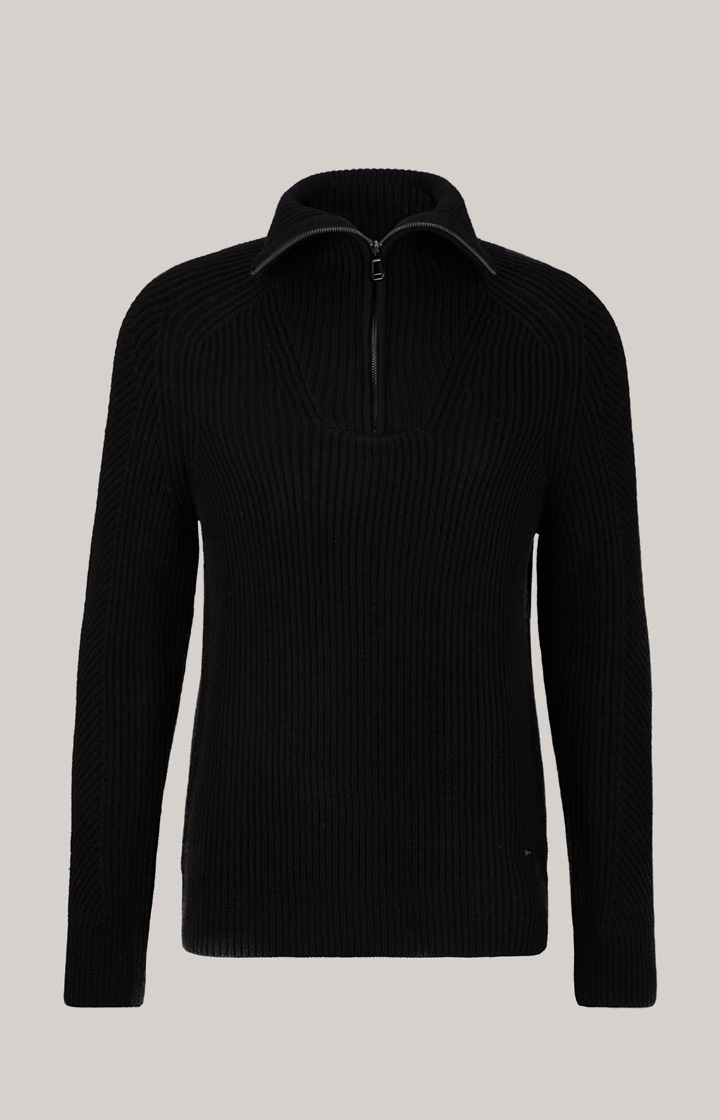 Wool-Mix-Pullover Brunor in Schwarz