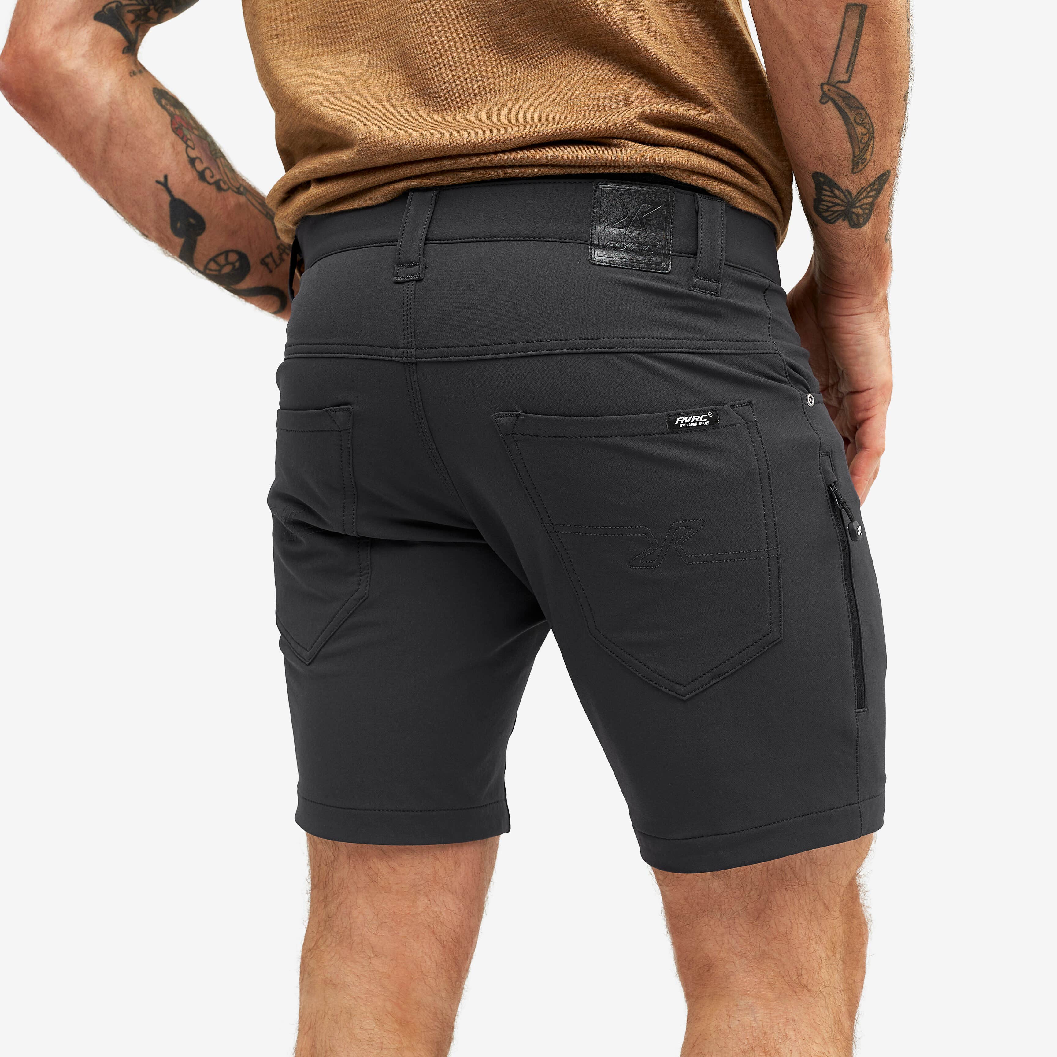 Explorer Outdoor Shorts Homme Anthracite