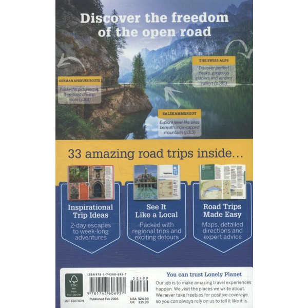 Lonely Planet Germany, Austria & Switzerland's Best Trips - Reiseführer