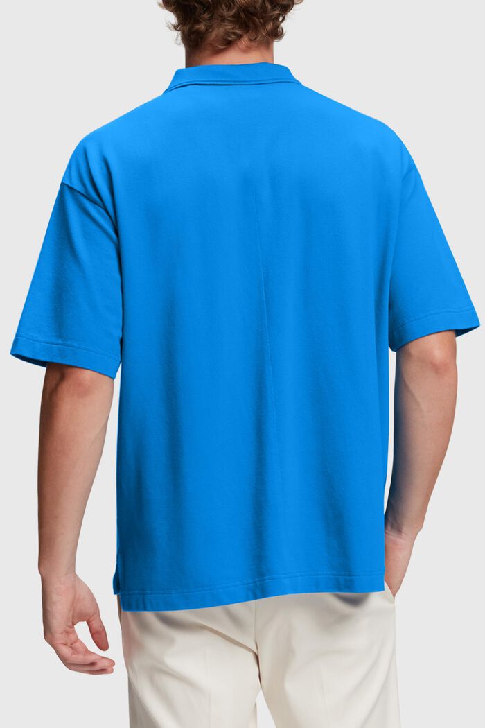 Relaxed Fit Poloshirt mit Dolphin-Badge