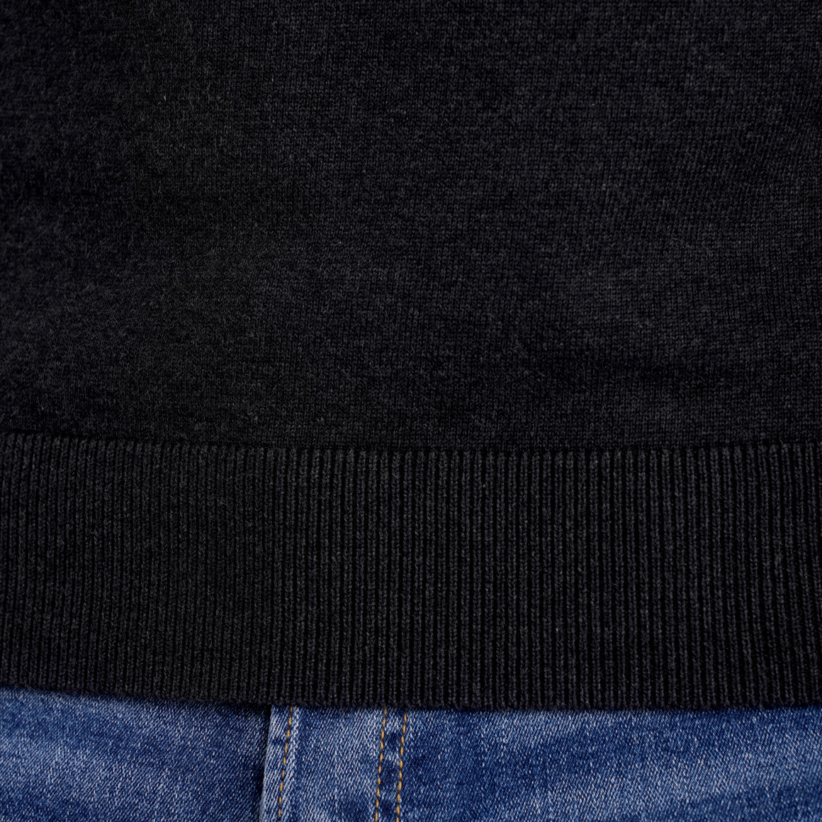 Herren Feinstrickpullover mit V-Ausschnitt