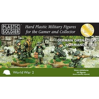 15mm German Grenadiers in Normandy 1944