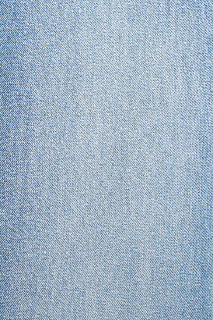Verkürzte Jeans mit fixiertem Umschlag, TENCEL™