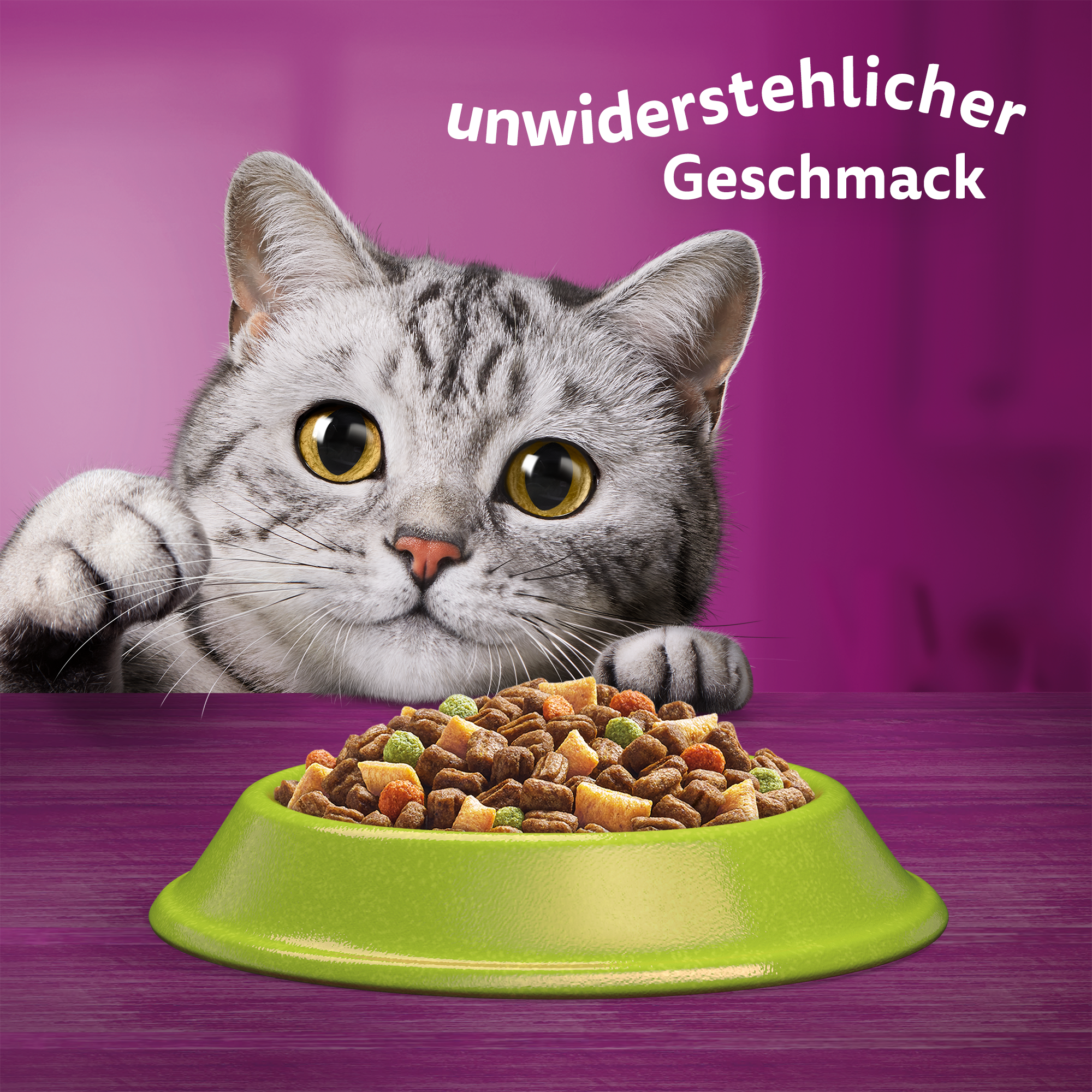 Whiskas Trockenfutter Whiskas 1+ Adult Trockenfutter 800g Lamm
