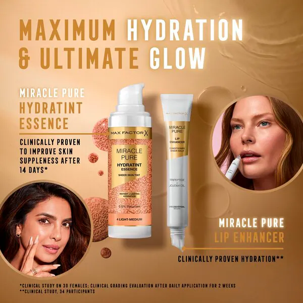 Max Factor Miracle Pure 7 Deep Hydratint Essence alapozó 30ml