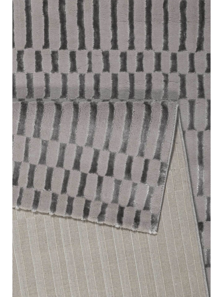 ESPRIT Kurzflorteppich Linn in grau günstig kaufen