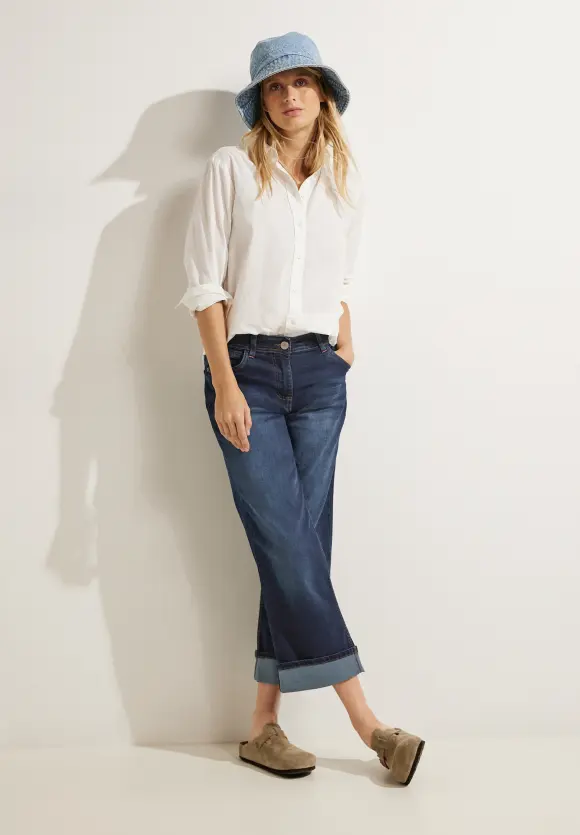 CECIL Loose Fit Jeans in 7/8 Länge