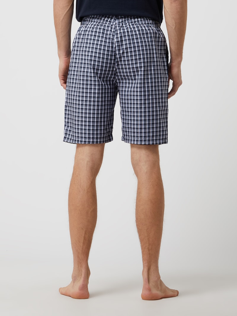 Pyjama-Hose aus Baumwolle in blau