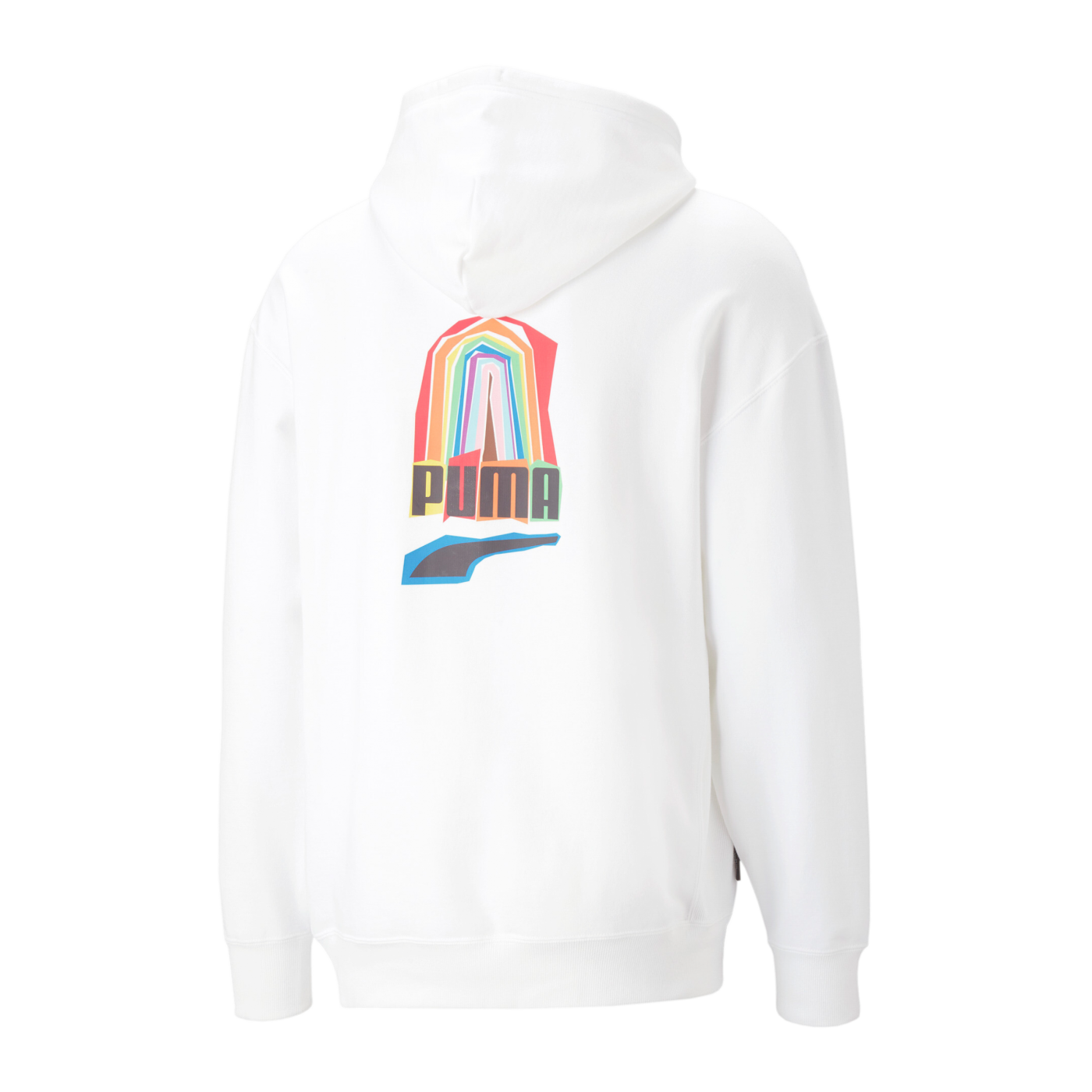 PUMA DOWNTOWN PRIDE Hoody Weiss F02