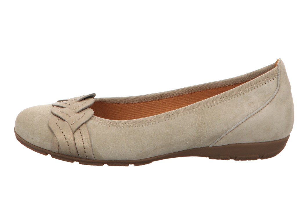 GABOR Ballerinas beige Gabor Fashion Sportlicher Ballerina 24.1