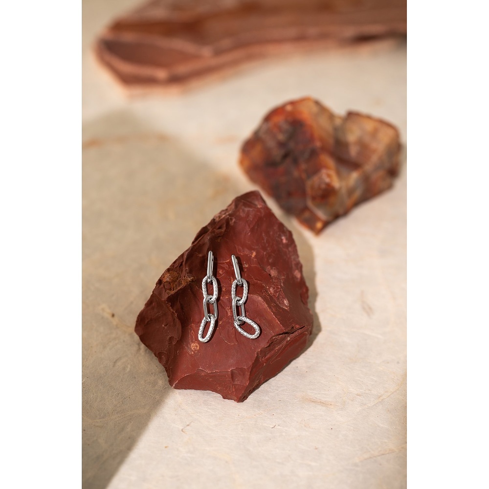 GMK Collection Créoles Acier inoxydable Boucles d'oreilles