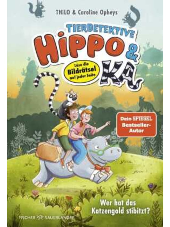 FISCHER Sauerländer Buch - Tierdetektive Hippo & Ka - Wer hat das Katzengold stibitzt? günstig kaufen onesize