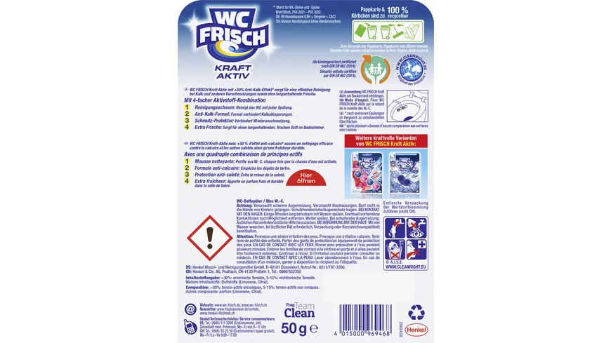 WC FRISCH Kraft-Aktiv Lemon