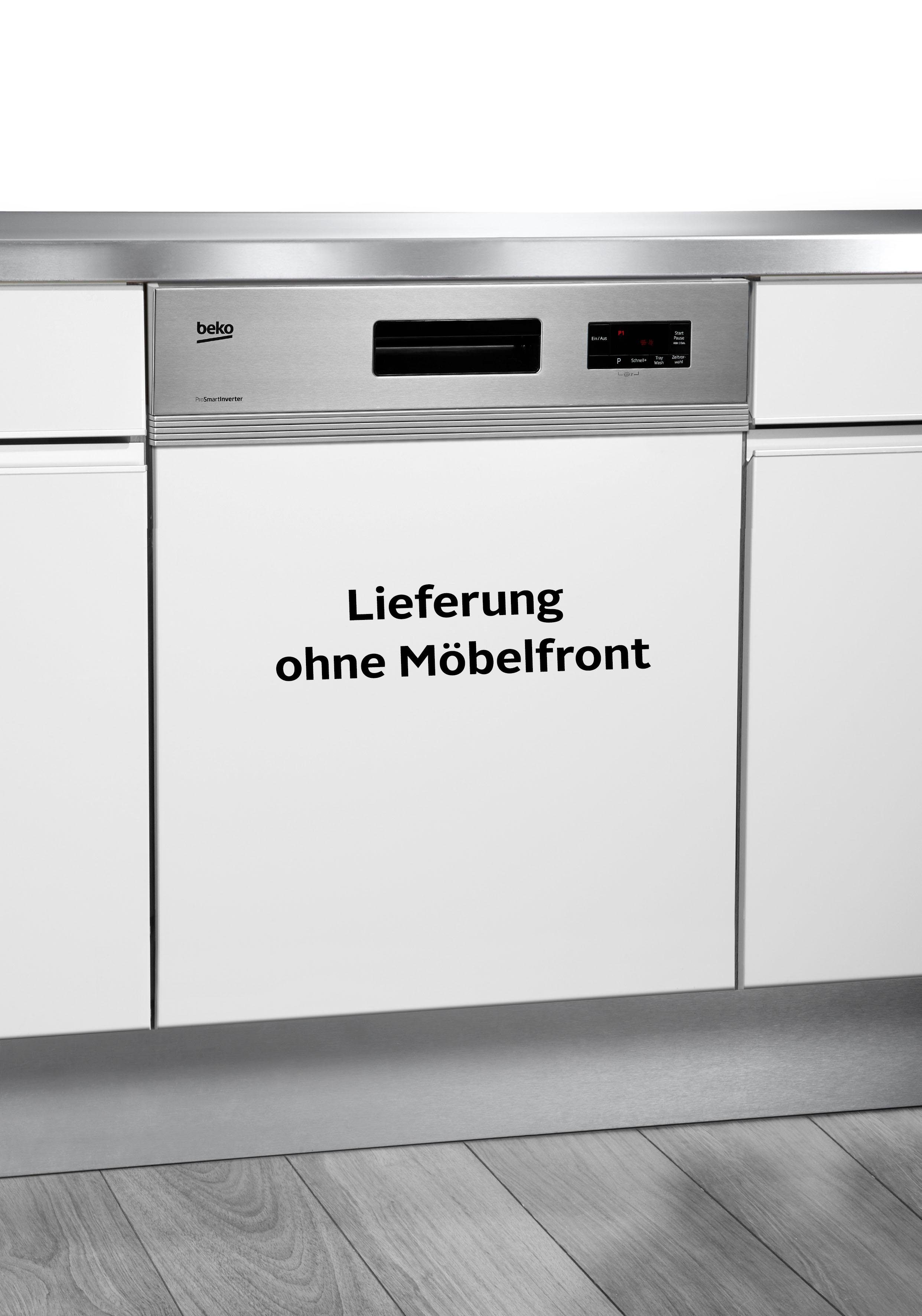 BEKO teilintegrierbarer Geschirrspüler DO55420, DIO55420X4Y, 14 Maßgedecke, mit Schnell + Sauber-Programm