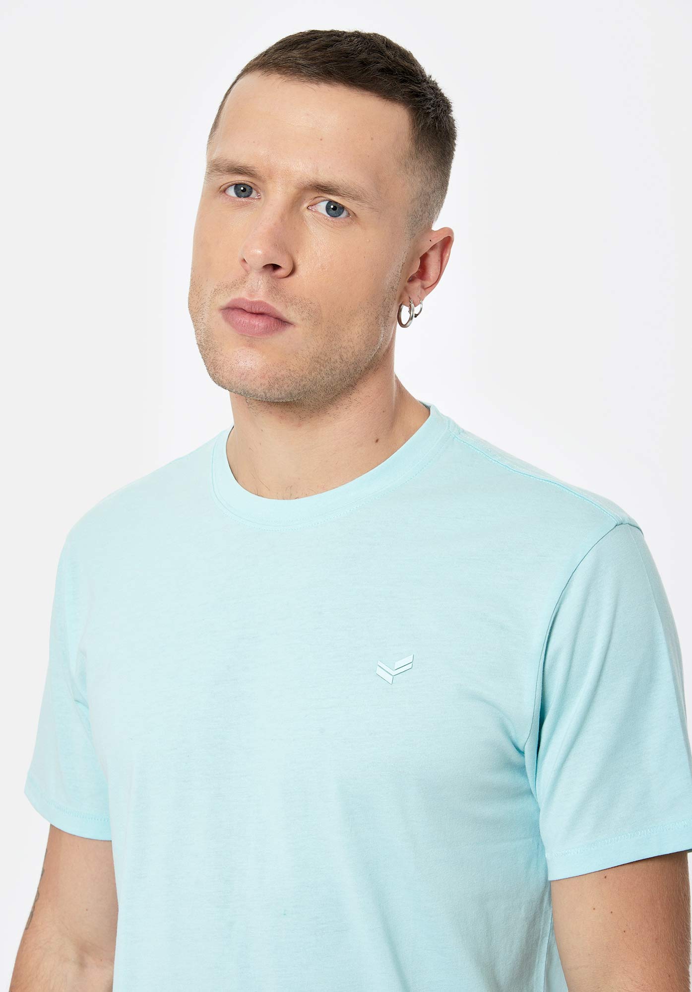 PACCO  T-shirt bleu ciel Homme