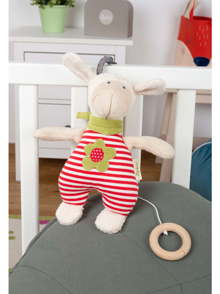 Sigikid Spieluhr Natural Stripes Green in rot günstig kaufen onesize