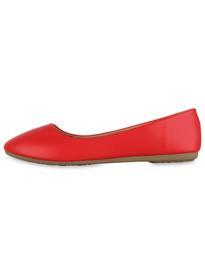 VAN HILL Klassische Ballerinas Willow in Rot günstig kaufen