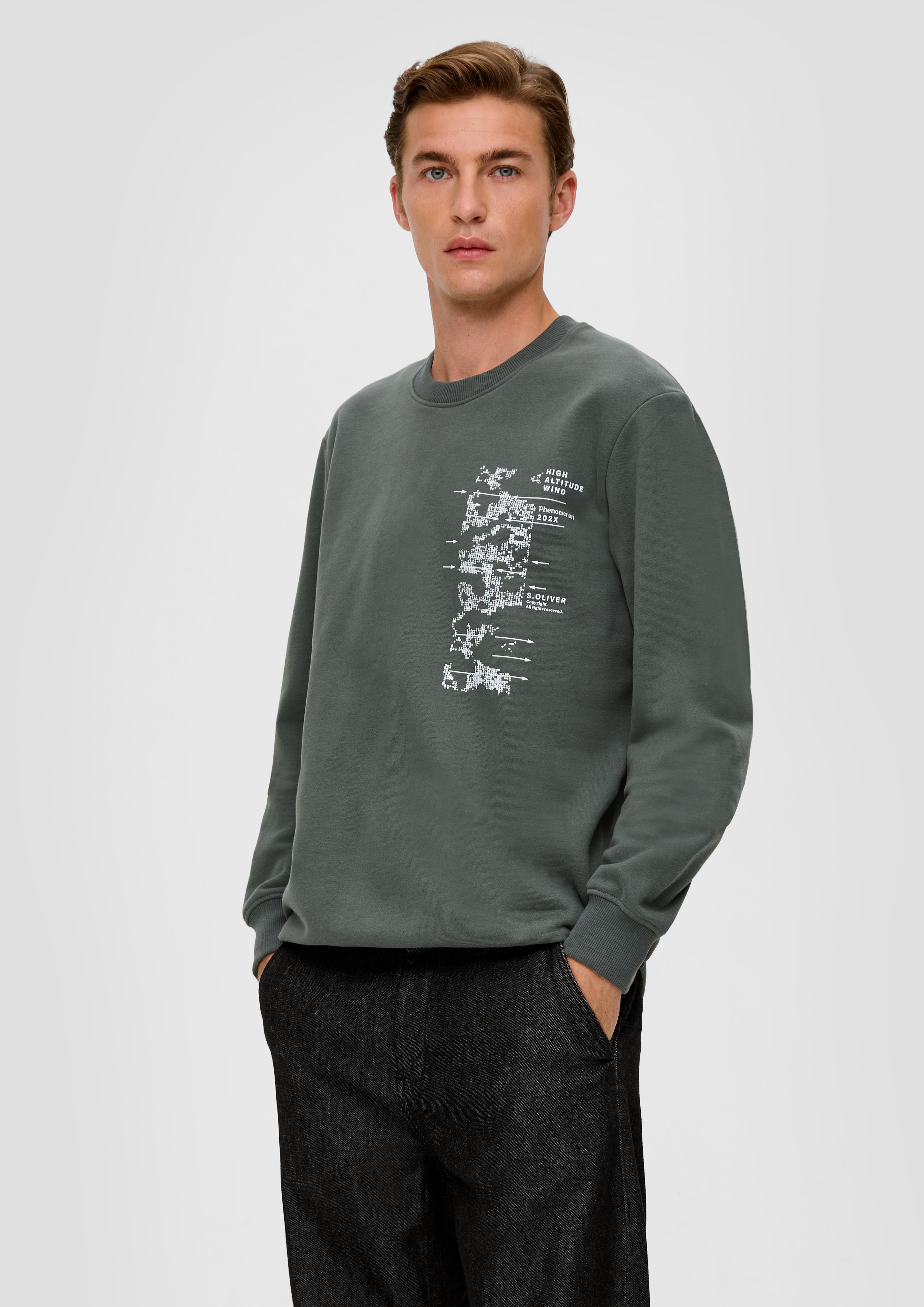 Sweatshirt mit Frontprint  2135733-79D1