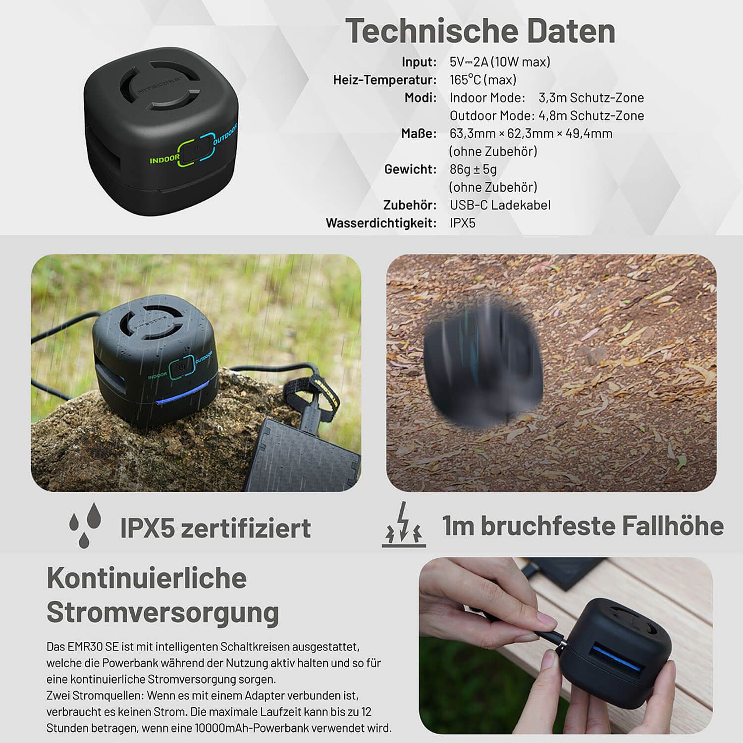 Mückenabwehrgerät EMR30 SE