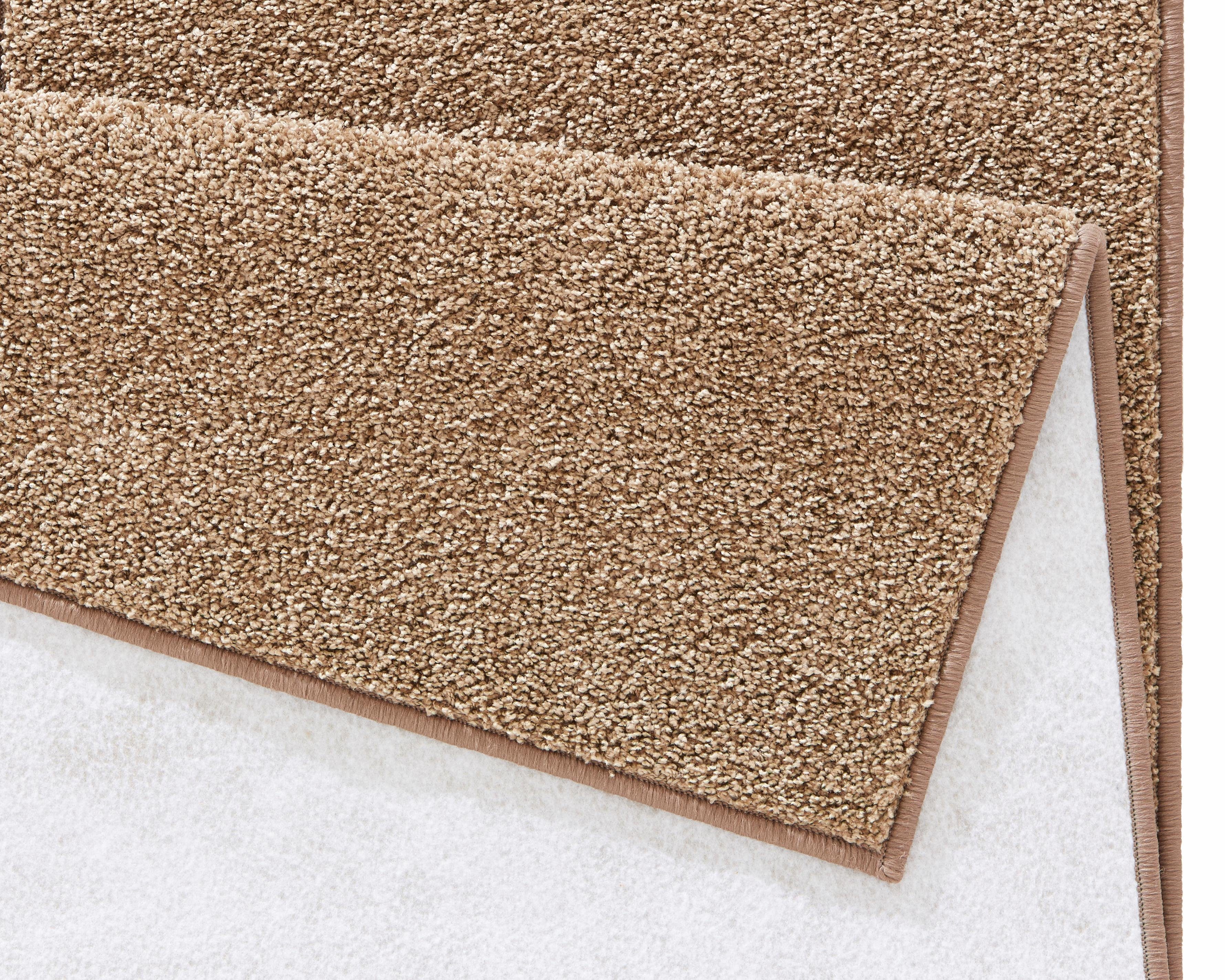 Läufer Pure 100, HANSE Home, rechteckig, Höhe: 13 mm, Kurzflor, Unifarben, Teppich, Modern, Wohnzimmer, Kinderzimmer, Flur