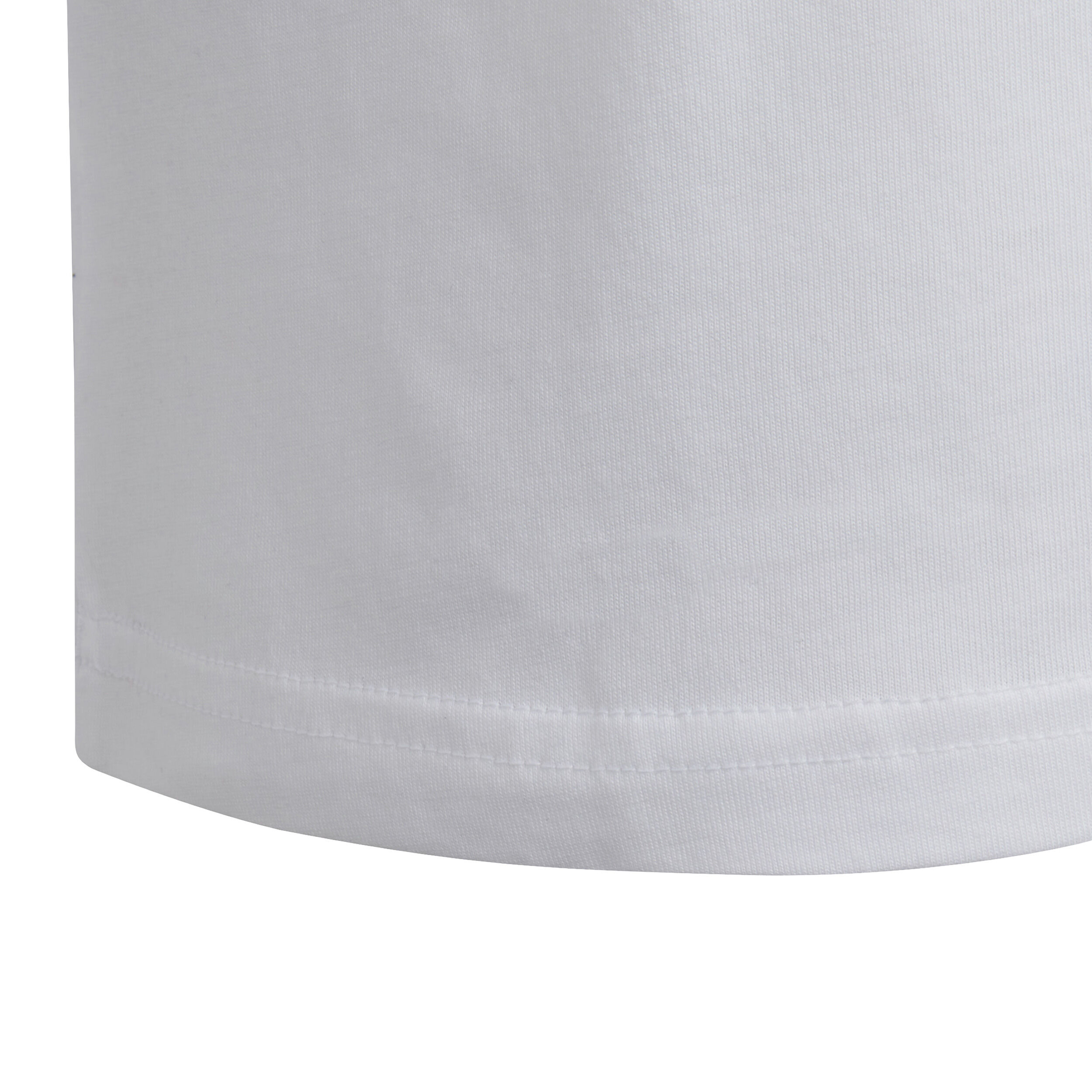 Linear Logo Cotton Slim Fit T-Shirt Mädchen - Weiß, Pink