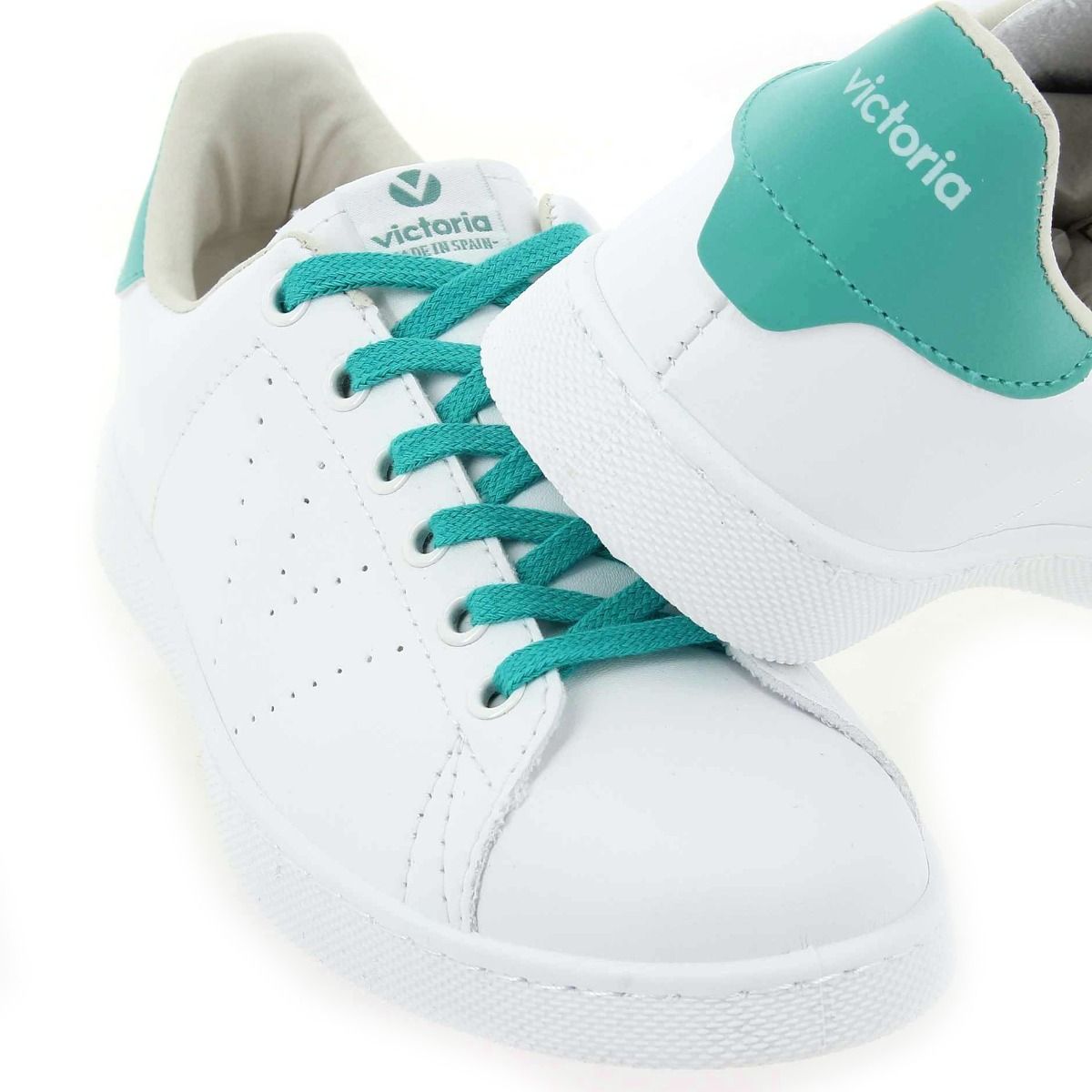 Victoria  1125306 TENIS EFECTO - Blanc Turquoise
