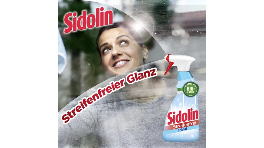 SIDOLIN Streifenfrei Cristal 500 ml