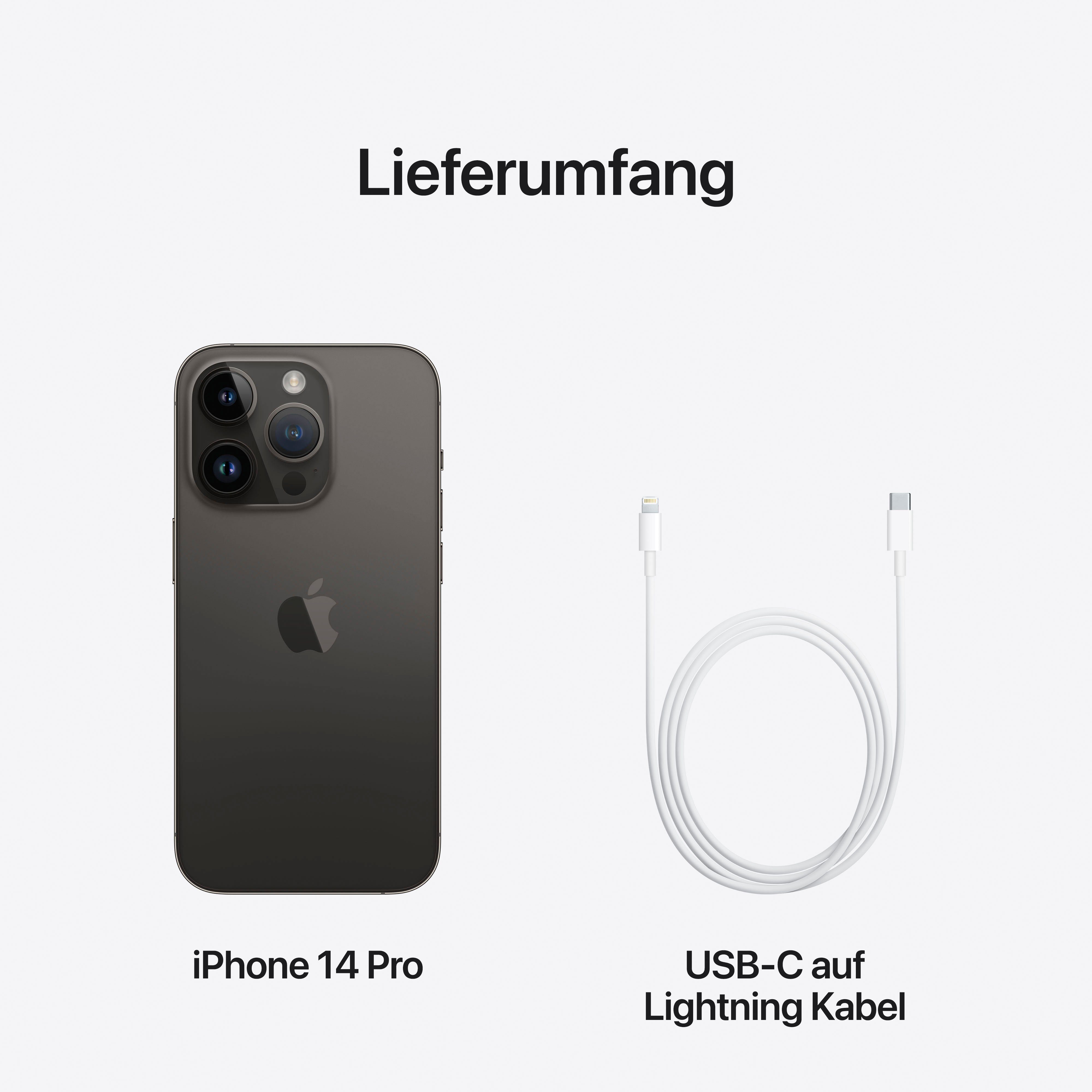 Apple iPhone 14 Pro 1TB Smartphone (15,5 cm/6,1 Zoll, 1024 GB Speicherplatz, 48 MP Kamera)
