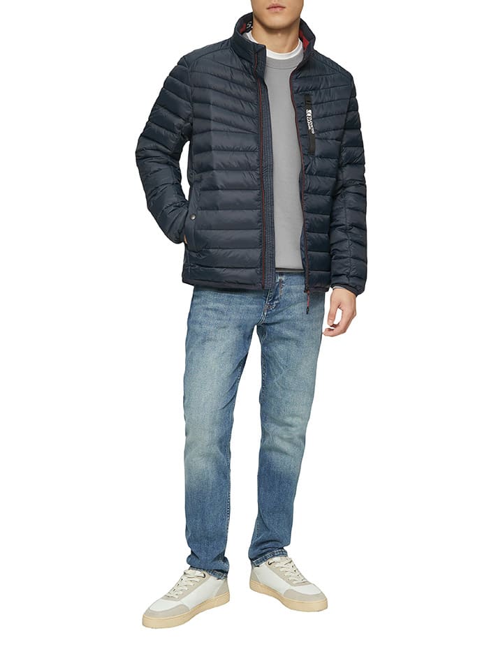 s.Oliver Steppjacke in Dunkelblau günstig kaufen