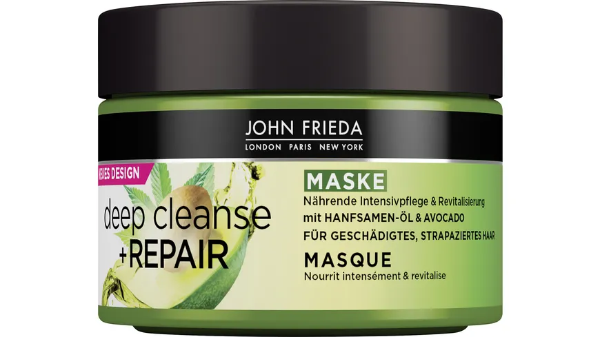 John Frieda Deep Cleanse & Repair Masque 250ml 250 ml