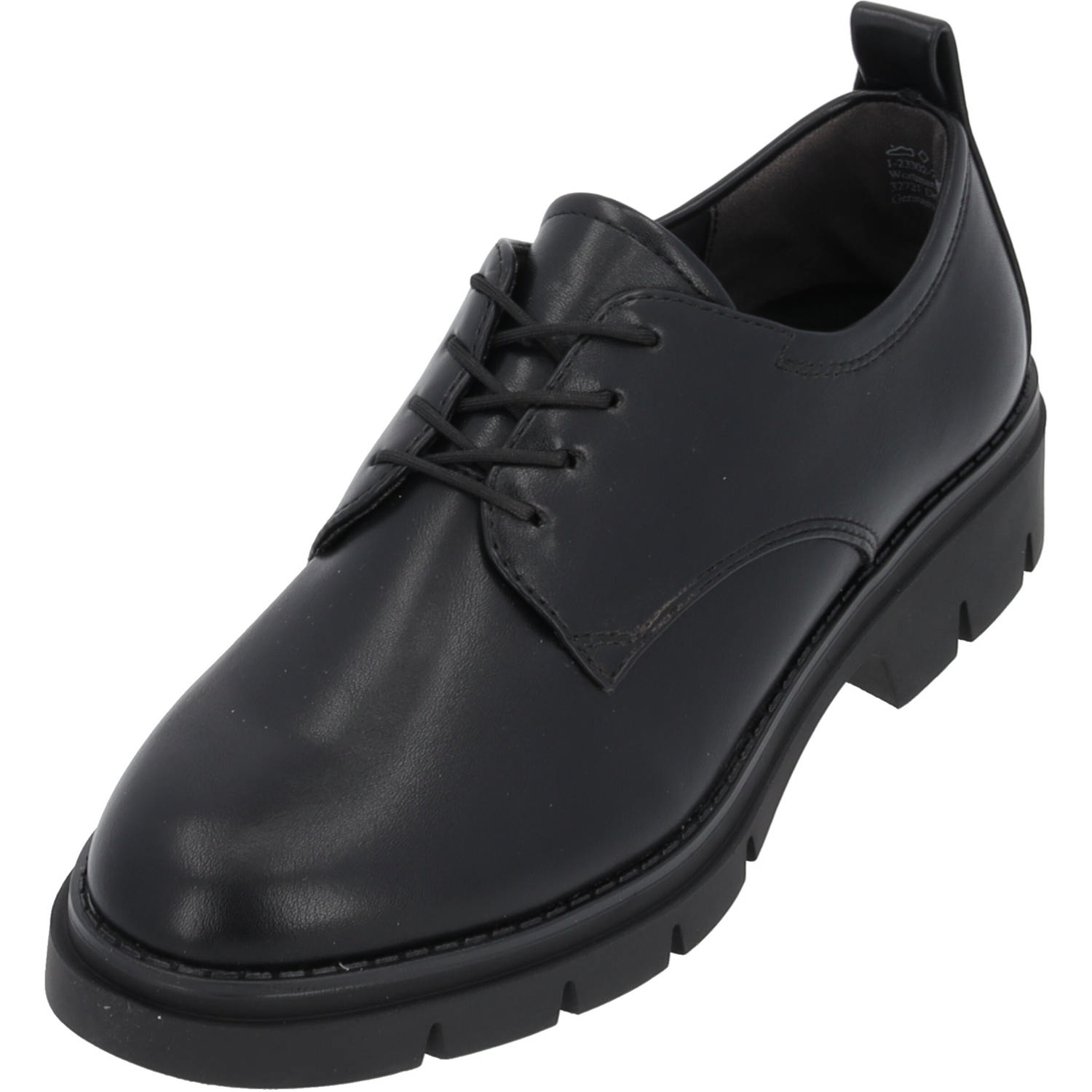 Tamaris 23302, Schnürschuhe, Damen, Schwarz