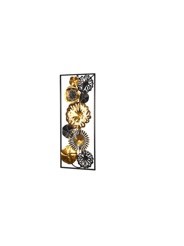 möbel-direkt Wanddekoration Moritz in schwarz/goldfarben günstig kaufen 1 Stück
