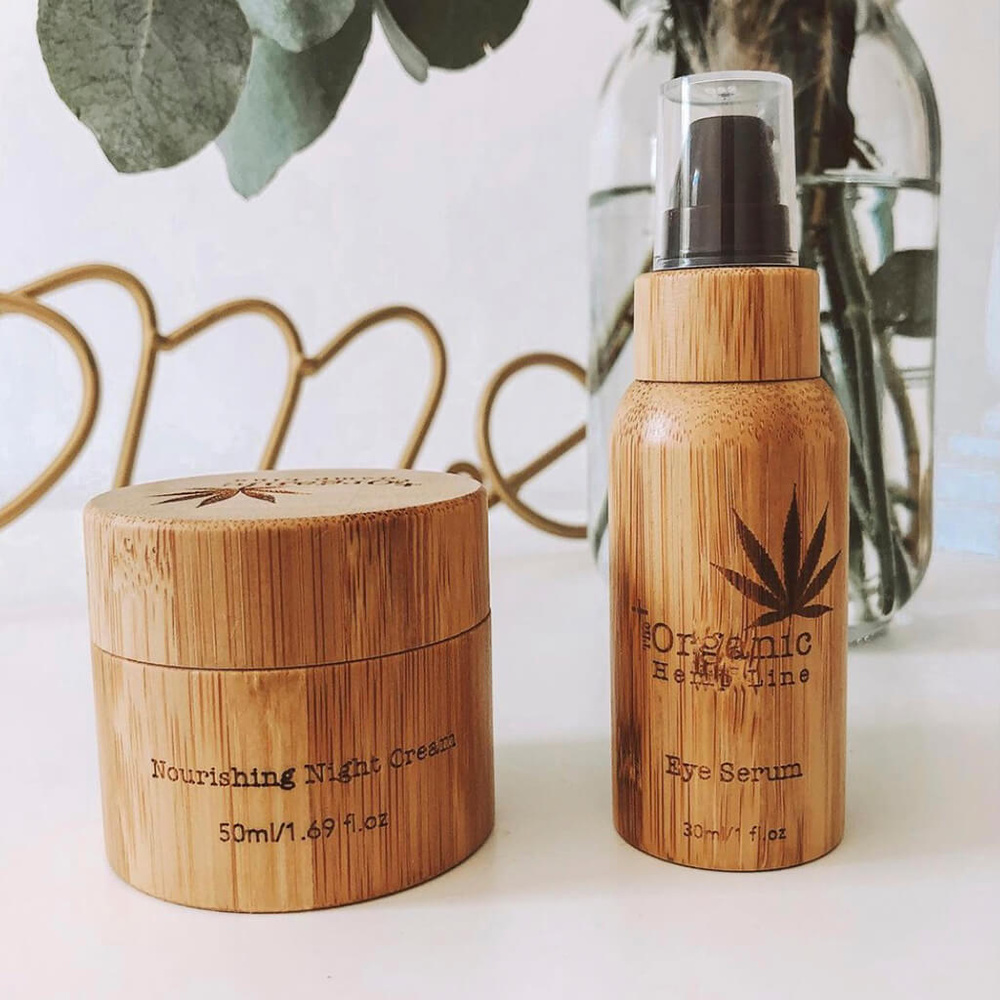 The Organic Hemp Line Sérum Contour des Yeux Soin Naturel et Biologique au Chanvre