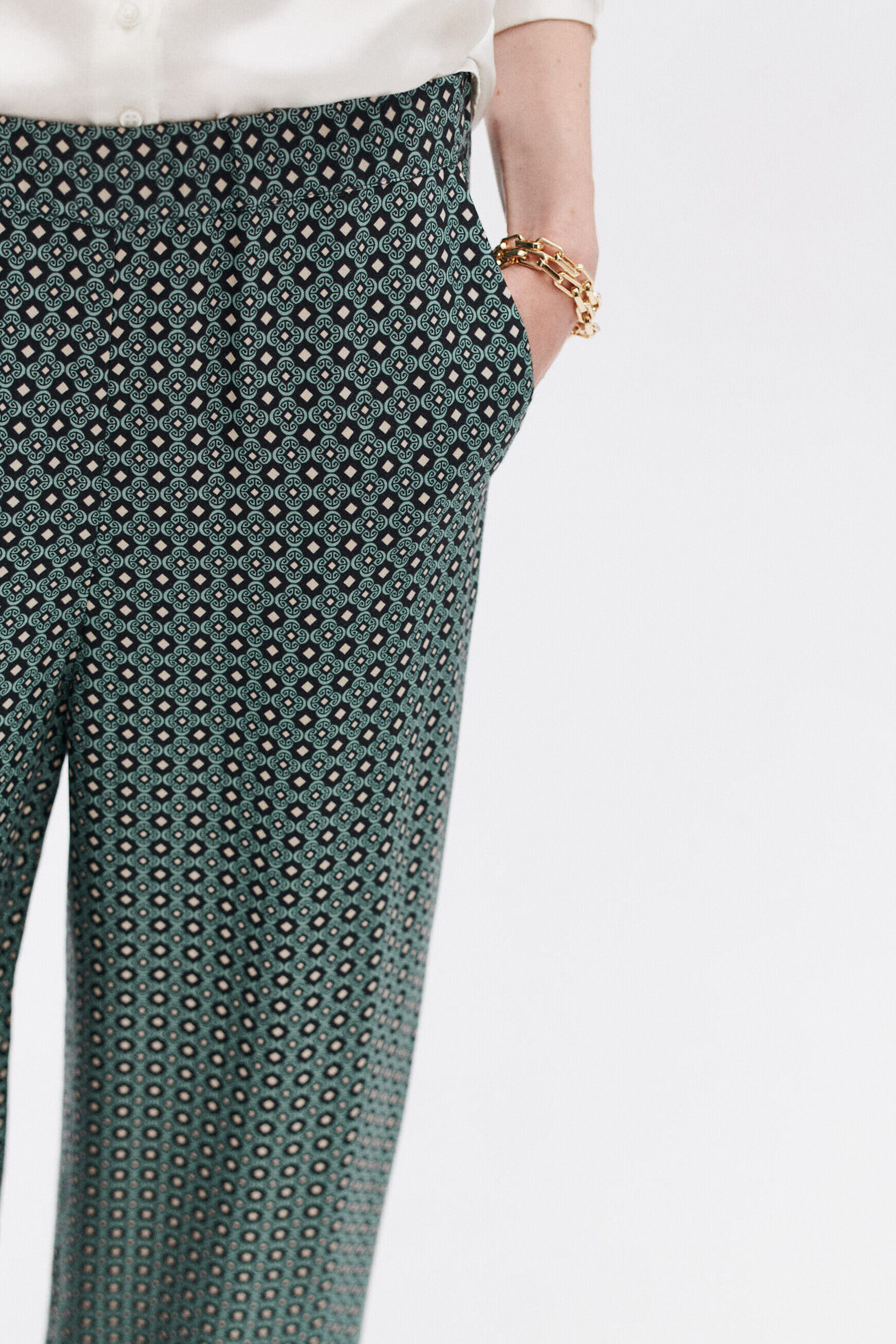 Pantalon pimeo2 bleu marine femme