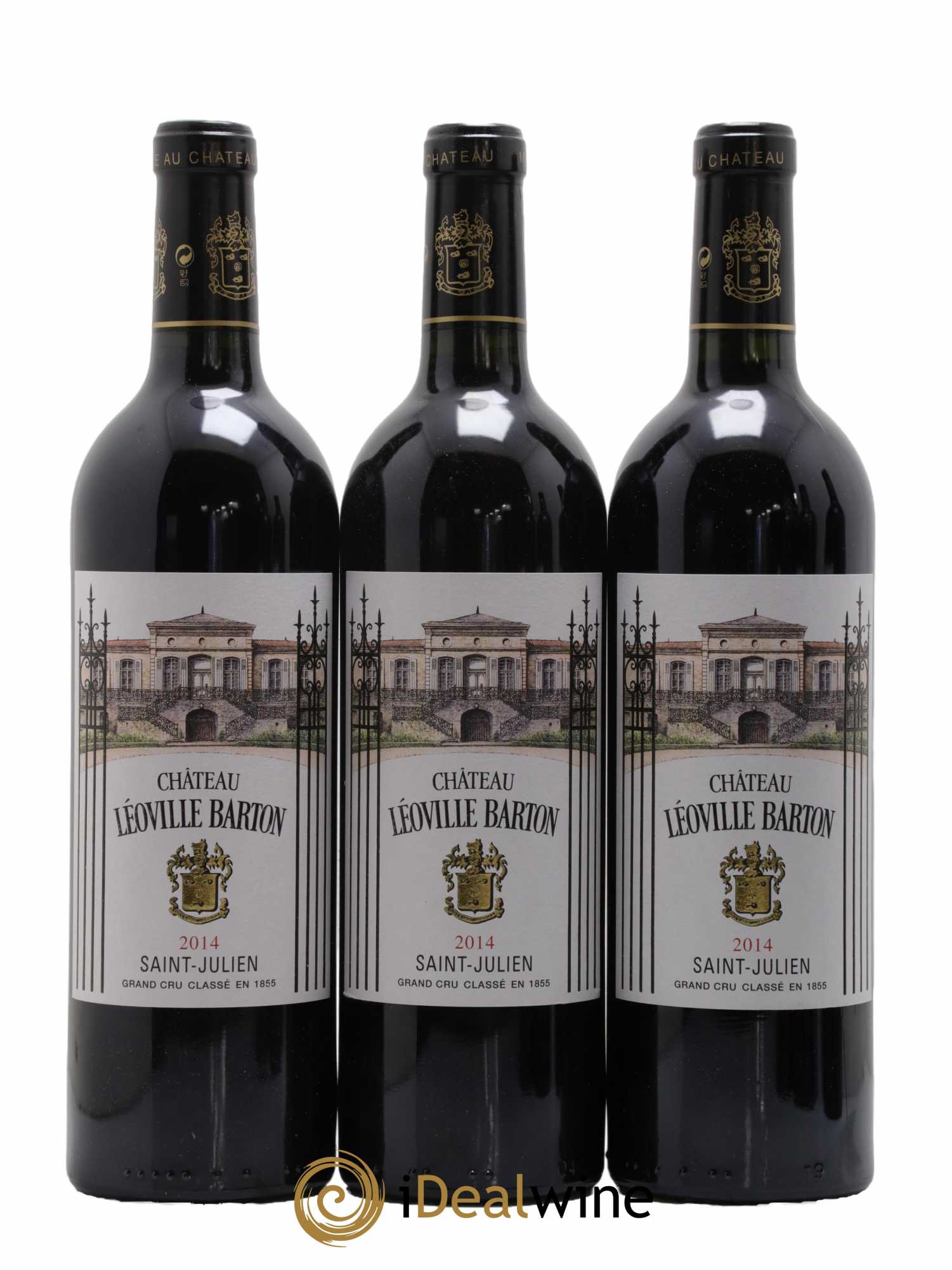 Château Léoville Barton 2ème Grand Cru Classé  2014 - Lot de 6 Bouteilles