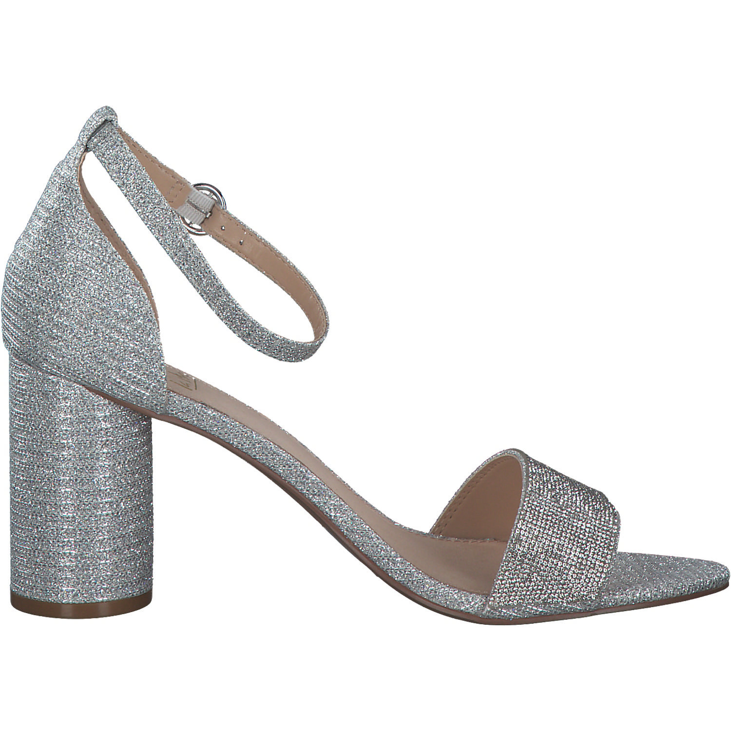 La Strada 1904220, Pumps, Damen, silver-glitter-stones