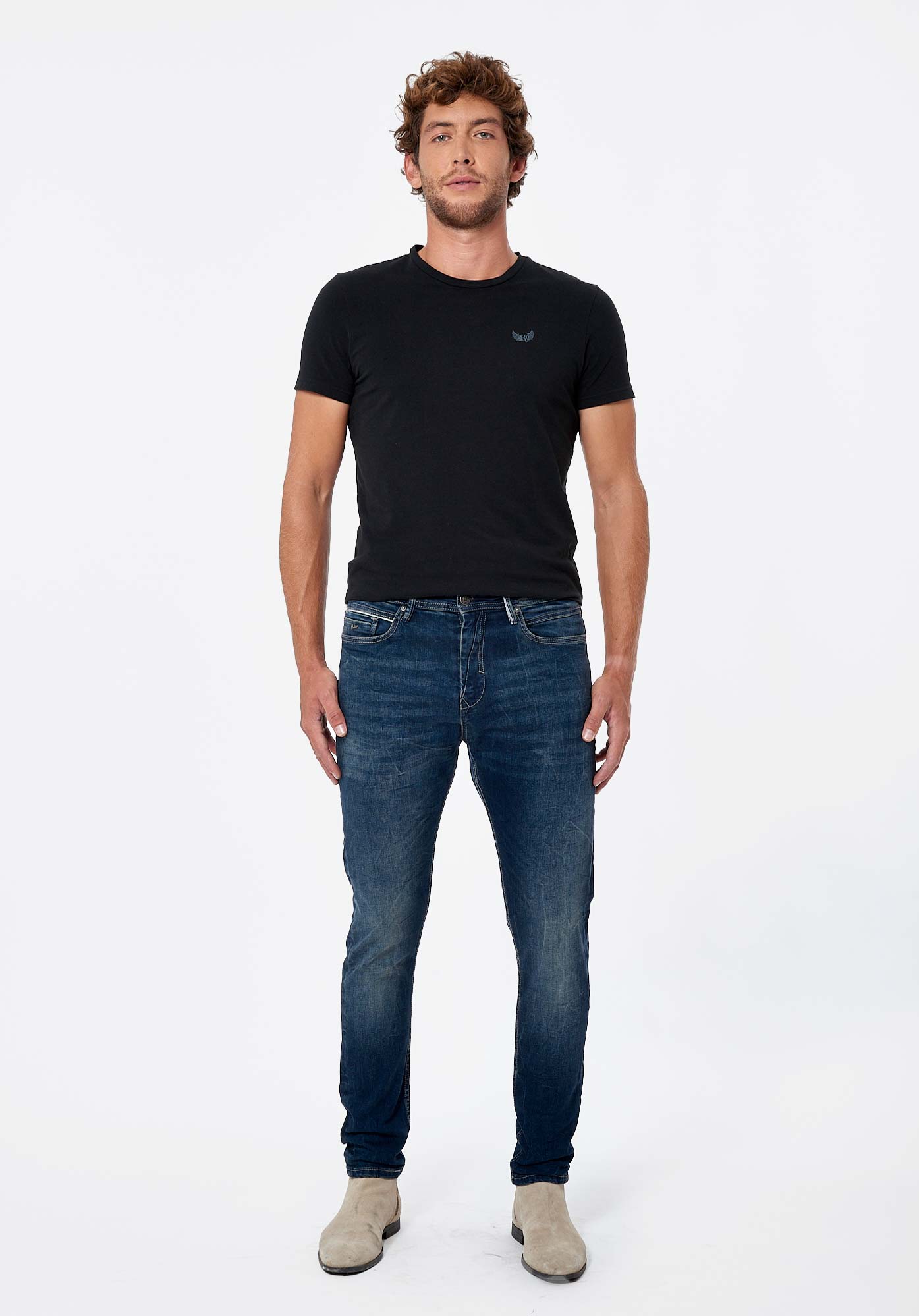 TYREL  Jean tapered slim Homme