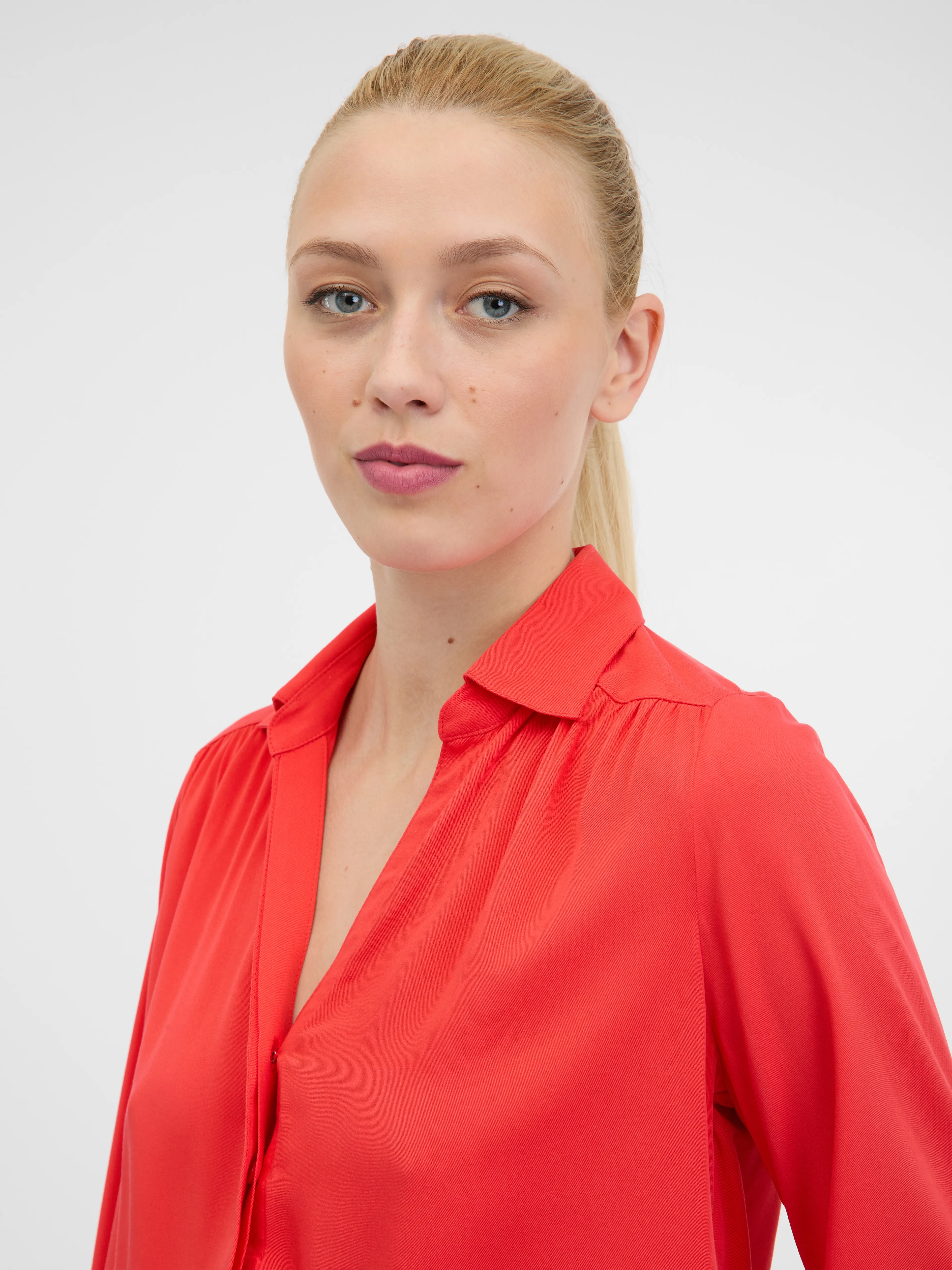 Rote Bluse ORSAY