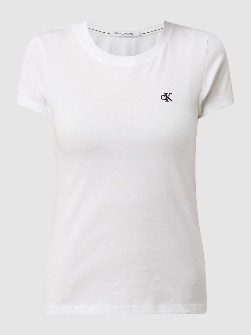 T-Shirt aus Bio-Baumwolle in weiß