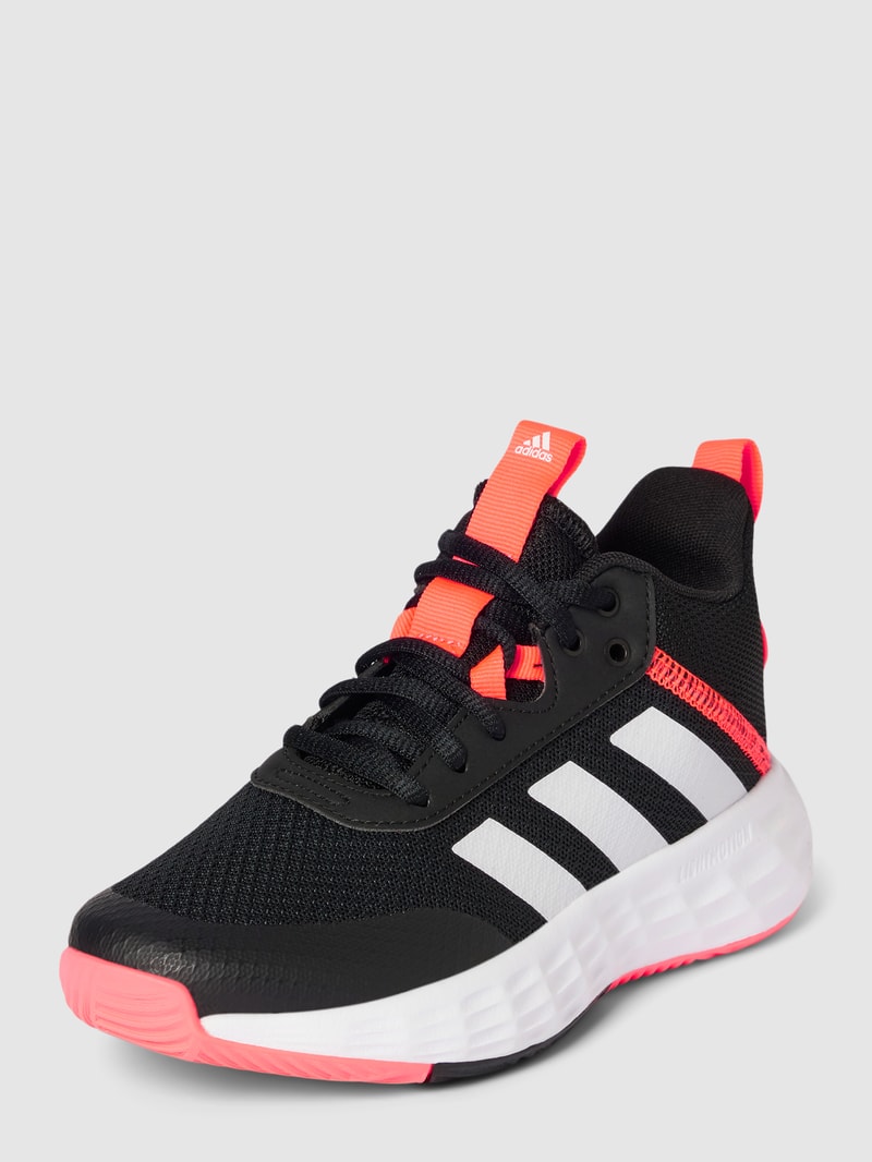 Sneaker mit Label-Details Modell 'OWNTHEGAME' in schwarz