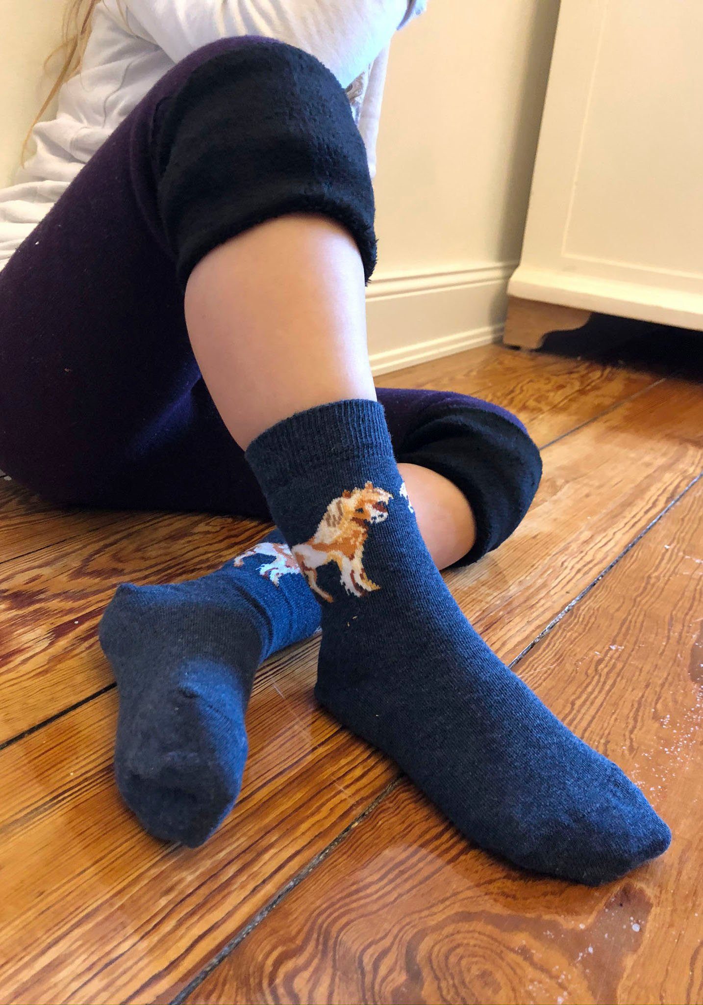 H.I.S Socken (5-Paar) Mit unterschiedlichen Pferdemotiven