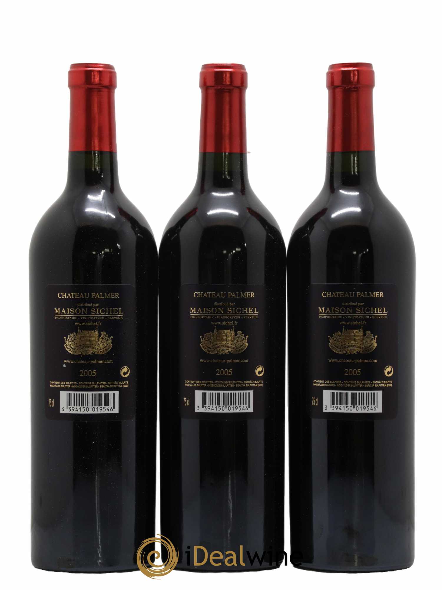 Château Palmer 3ème Grand Cru Classé  2005 - Lot de 12 Bouteilles