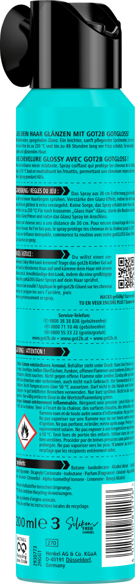 Glanz Spray got Gloss, 200 ml