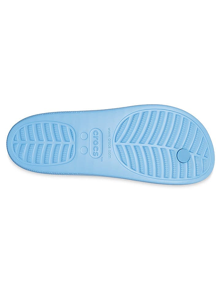 Crocs Zehentrenner in Hellblau günstig kaufen 36/37